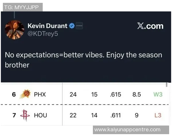 KD赛季前调侃太阳队氛围好网友感慨报应来得太快